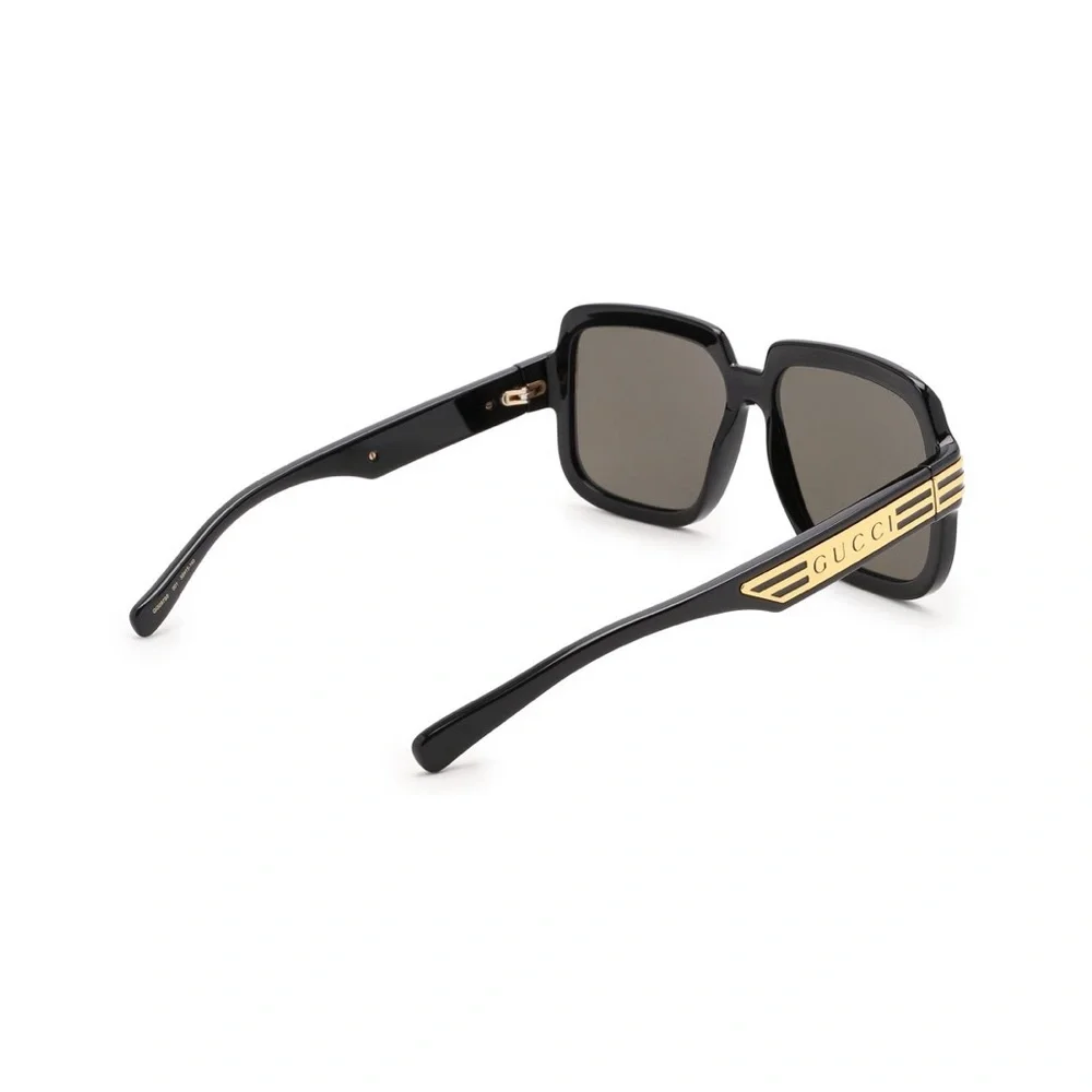 Authentic Gucci Sunglasses Men's GG0979S 001 Black/Grey 59-15-140mm